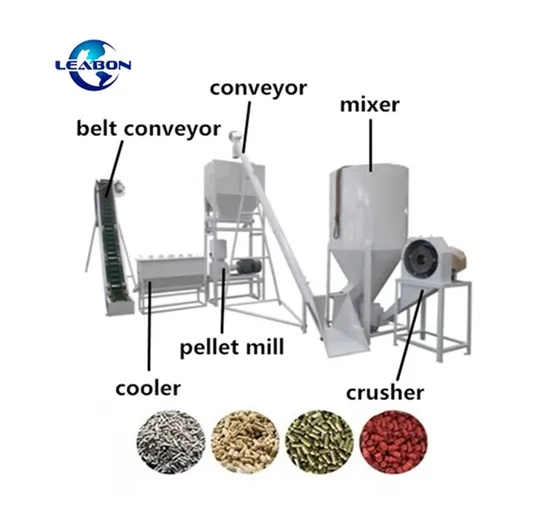 Ce 2t/H Rabbit Food Pellet Mill Chicken Feed Pellet Making Machine