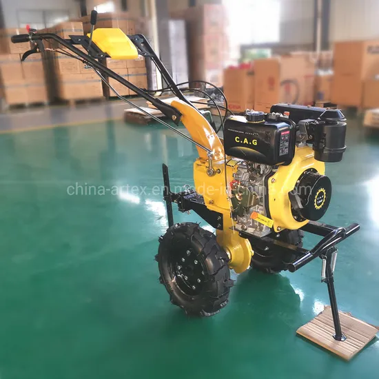 7HP Gear Type Multi-Purpose Cultivator Diesel Power Mini Rotary Tiller