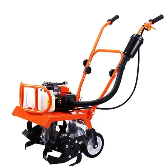 Jusen 2025 2 Stroke 63cc Gasoline Portable Push Cultivator Tiller Small Tractor