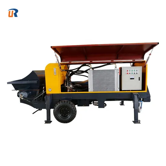New Updated Diesel Engine Electric Concrete Pump