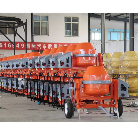 CMH300 (CMH125-CMH1200) 300L Portable Electric Gasoline Diesel Cement Mixer