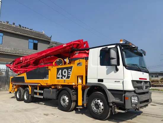 Concrete 55 57 58 60m 61m 38-48m 56-60m Machine 49-55m Pump Truck