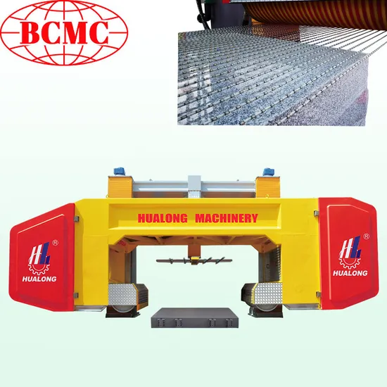2025 Bcmc Wire Rock Saw Granite Block Cutting Machine Multi Wire Precise Cutter Frame Structure for Sale