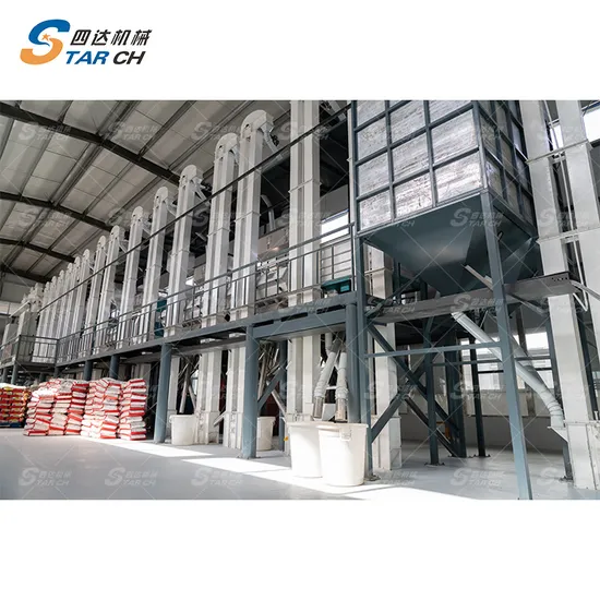 100 Tons Automatic Rice Milling Machine Complete Set Commercial Rice Mill Machine