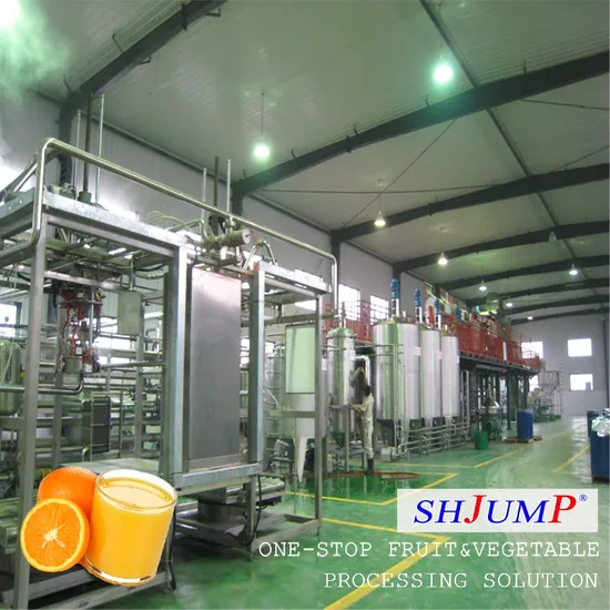 Orange Lemon Apple Mango Juice Puree Pulp Processing Production Machinery Line