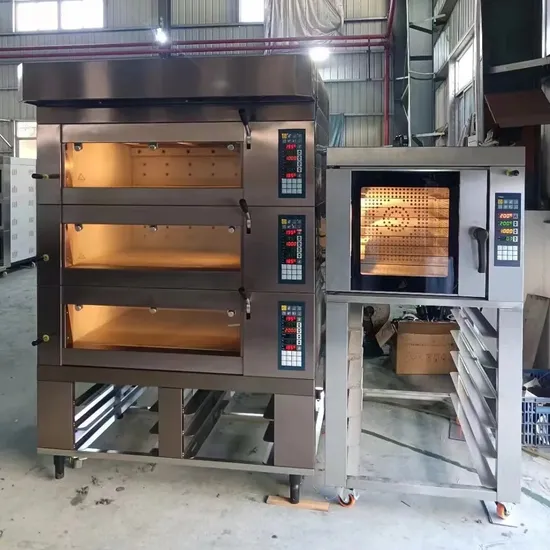 5 Tray Convection Oven with 5 Tray Proffer Stone Plate