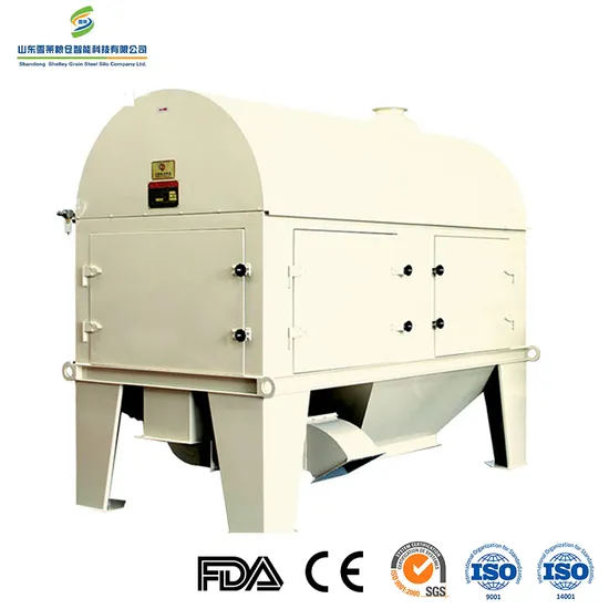 Factory Price Silo System Drum Sieve Machine Grain Pre Cleaner
