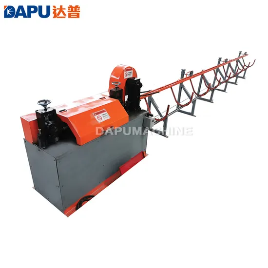 High-Speed Multi-Type Galvanized Steel Rebar Wire Straightening & Cutting Machine Equipment Manufacturer