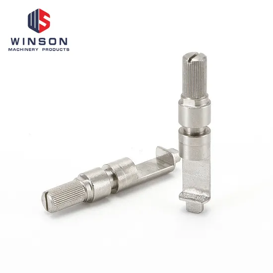 CNC Turning Steel Parts with Milling Face, Milled Turned Parts