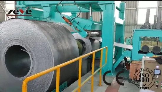 Double Head Slitter Automatic Slitting Machine for Hr Silicon Steel SGCC Hr/Hrpo, Z100 Z275