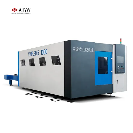Ywfl 3015 1500W 3000W 6000W Enclosed Metal Sheet Fiber Laser Cutting Machine