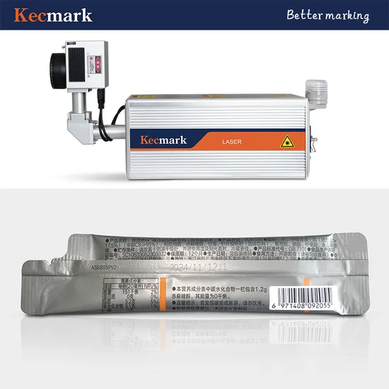 Production Line UV805I Water Cooling UV Laser Marking Machine ISO Plastic