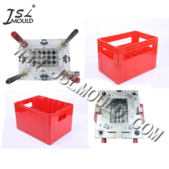 Taizhou Custom Plastic Injection Mould 24 Bottle Beer Crate Mould