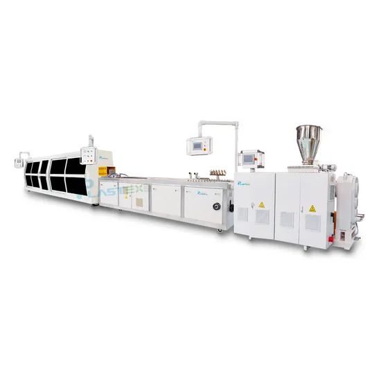 Plastic PVC PE WPC Window Door Profile Extruder Extrusion Production Machine Line