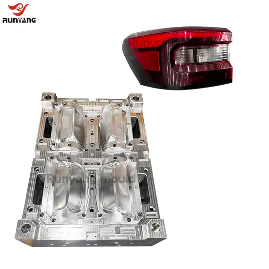 OEM Automotive Lamp Cover Mould Taillight Accessories Parts Moling Plastic Injection Tooling