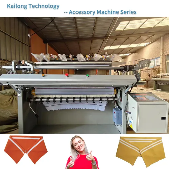 Kailong 60inch 15gg Acquard Flat Knitting Machine Accessories Collar Loom for Sweater (YX-618A)