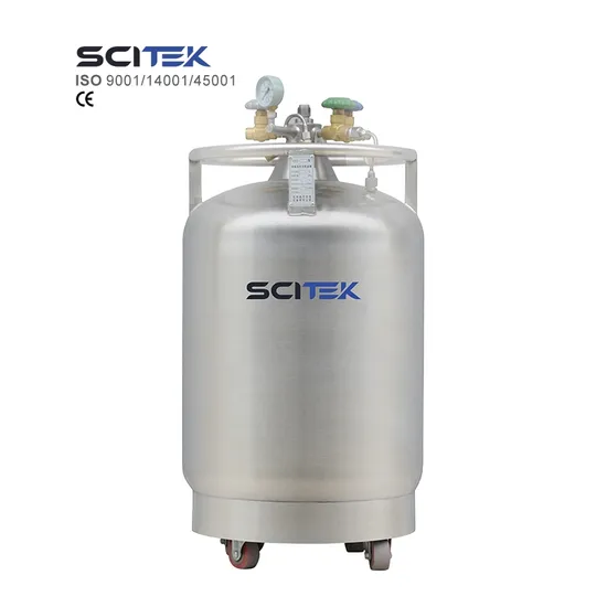 SCITEK Liquid Nitrogen Filling Tank Stainless Steel Tank Liquid Nitrogen Containers