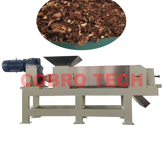 Cattle Manure Screw Press Dewatering Machine