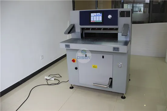 6810 Heavy Duty Guillotine Office Paper Cutter Book Flyers Printing Shop Use Automatic Cutting Machine