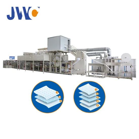 Full Servo Drive Jwc Containers Pad Making Machine Line with ISO