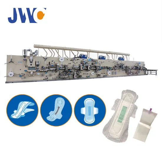 Automatic Jwc Transparent Film for Baby Diaper Panty Liner Machine with CE