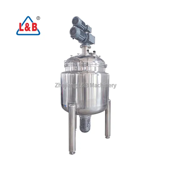 500 Liter Electric Heating Mixing Tank with Agitator