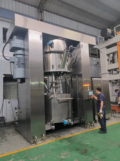 2025 High Quality 650L Planetary Vacuum Mixer Equipment Mixing Machine for Lithium Battery Anode and Cathode Slurry Material Mixing