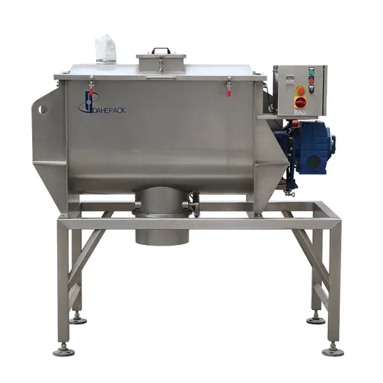Horizontal Ribbon Blender Spice Powder Mixer