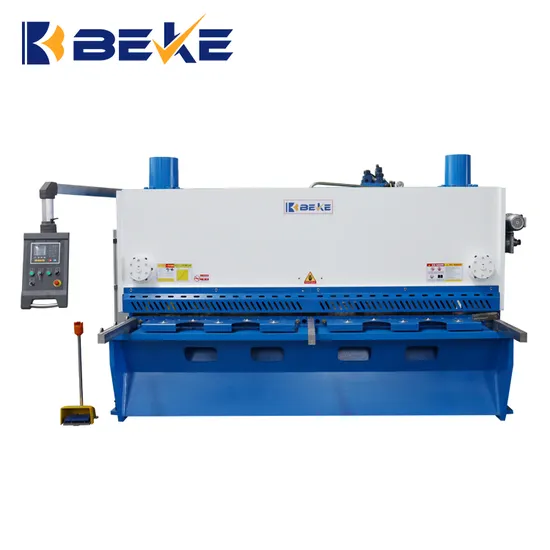 Metal Sheet Cutting Machine 8*3200mm Guillotine Shearer with Best Price