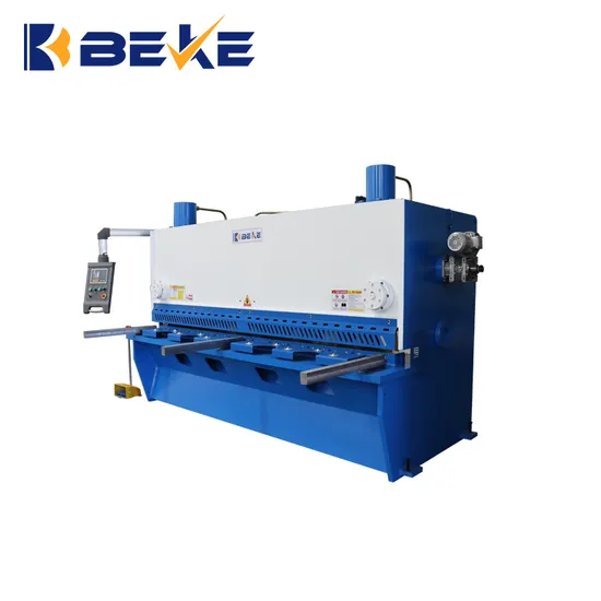 Hydraulic CNC Plate Shear Hydraulic Guillotine Shearing Cutting Machine QC11K-8*3200
