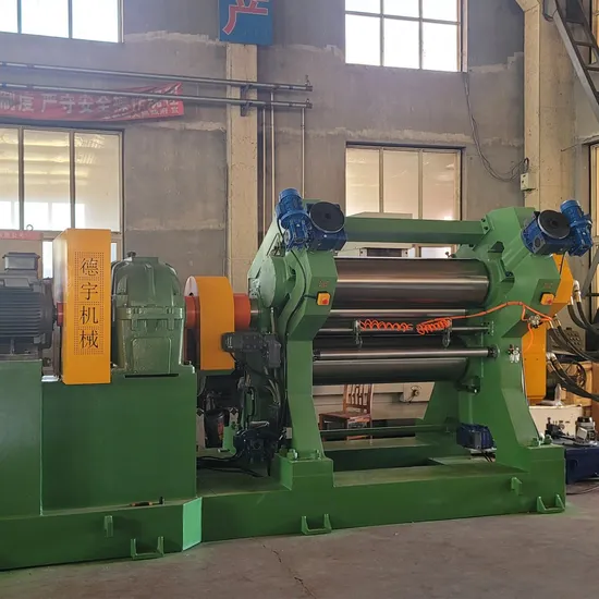 Dalian Deyu Three-Roll Calender for Rubber/Plastic 710 X 1800