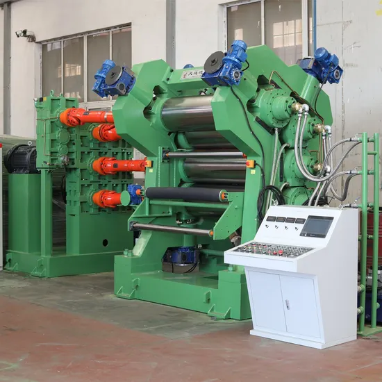 Dalian Deyu Calendaring Line 4 Rolls Roller Diameter 710mm, Roll Face 1800mm