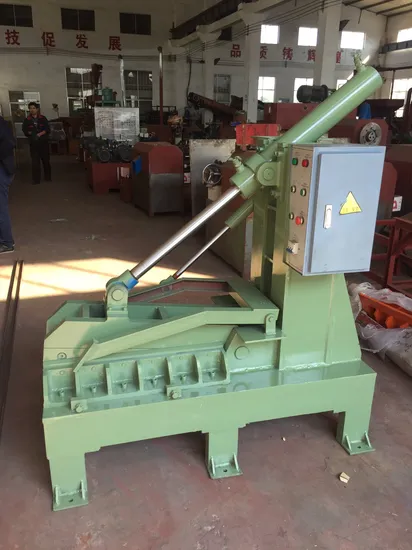 Tire Recycle Equipment in Saudi Arabia/Rollers Crushing Type Tire Recycling Plant