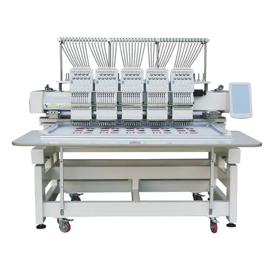 5 Head Personalized Flat Embroidery Machine with Touch Screen
