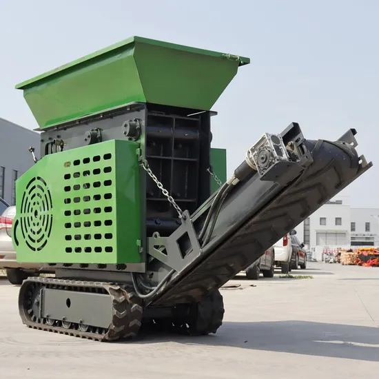 Mining Equipment Compact Hydraulic Crawler Mobile Jaw Crusher Htjc430 Hydraulic Diesel Gasoline Rock Crusher Rocker Breaker Stone Crusher