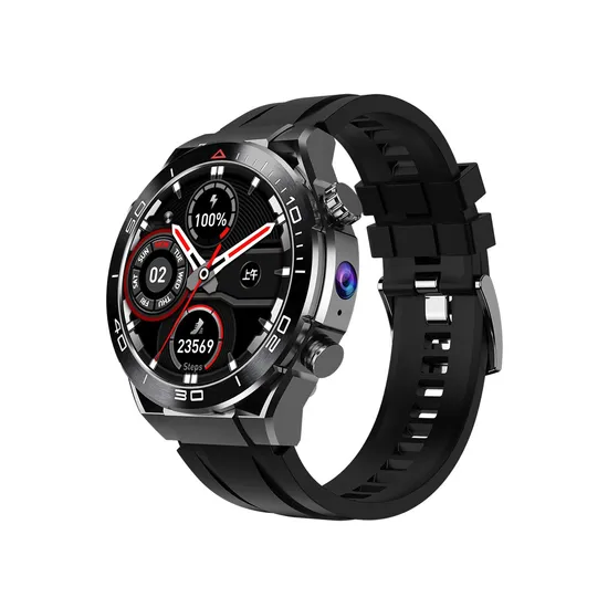 2025 New Smart Watch Zinc Alloy Material Heart Rate Blood Oxygen GPS Voice Communication Video Chat Z8 Android 8.1