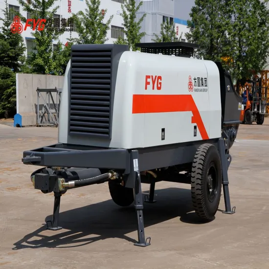 Hbts60-13-118 Max Flow Rate 80cbm/H Concrete Pump