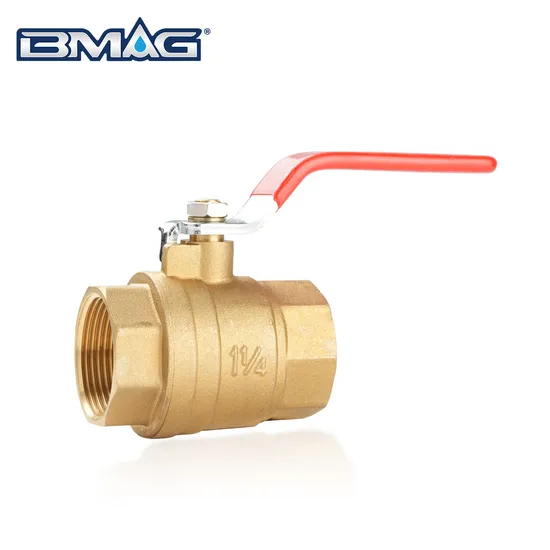 Bmag Ball Valve Manufacturer 1/2"-2" Water Control 600 Wog Brass Ball Valve