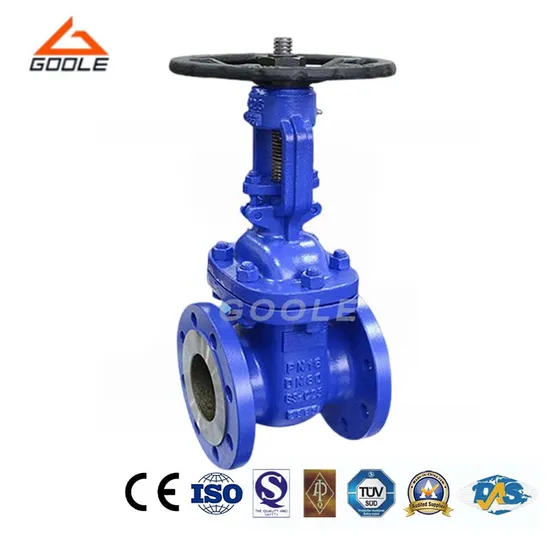 DIN3202 F4/F5/F7 Gate Valve- Pn16/Pn25/Pn40 Flanged Ends GS-C25 Rising Stem Gate Valve