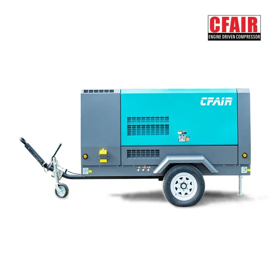 430cfm -12 High Pressure Portable Diesel Air Compressor