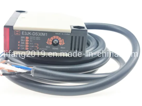 E3jk-R4m1 Voltage DC12-240V and AC 12-240V Photoelectric Sensor Switch, Photoelectric Sensor Switch, Ce Proved Photoelectric Sensor Switch,