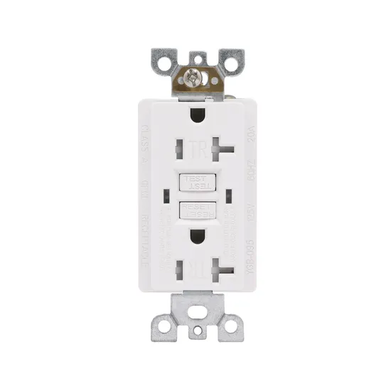 Good Price 20A Gfi Tamper Resistant GFCI Outlet for Circuit Protection