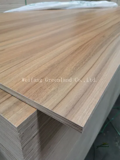 High Quality Melamine Laminated Plywood with Poplar Core, Hardwood Core or Combi Core