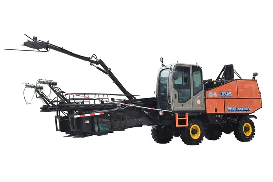 Wheel Type Sugarcane Harvester Machine for Sale