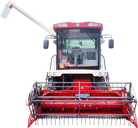 Advanced Design Corn Grain Rice Soybean Agriculture Combine Harvester