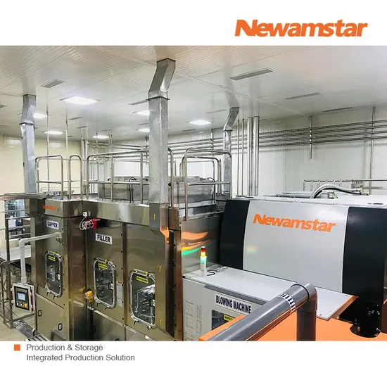 Rotary Blow Moulding Machine Newamstar