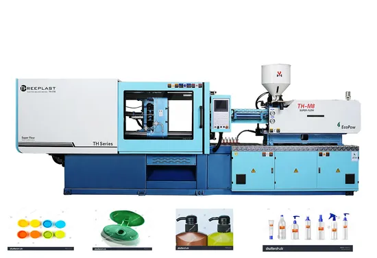 Servo Energy Saving Plastic Cap / Pet Preform Injection Moulding Machine Factory