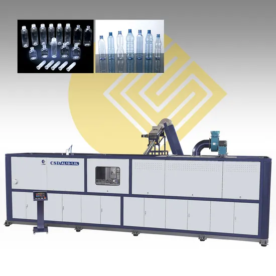 CE Approved with Pet Two-Stage Linear High-Speed Automatic Blow Molding Machine