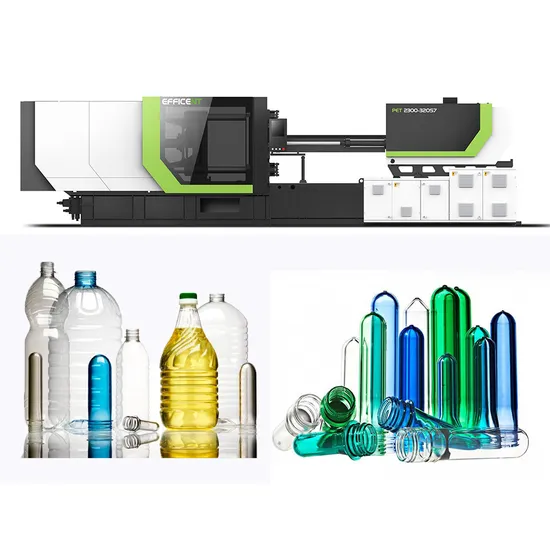 Energy Saving 48 64 Cavity Preform Mold Detergent Water Juice Bottle Preform Injection Molding Machine