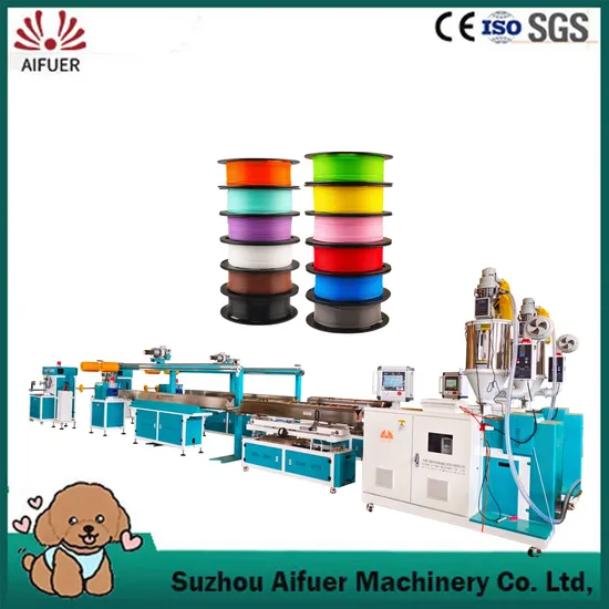 10kg/H PLA ABS ASA PETG Extrusion 3D Filament Extruder Machine